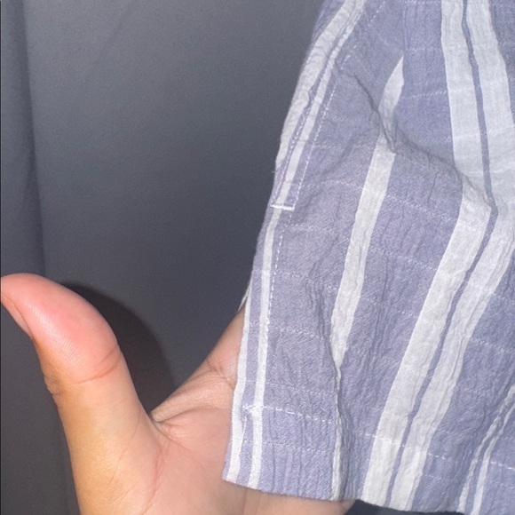 Eddie Bauer stripe  Shirt pre own  XL - Picture 4 of 8